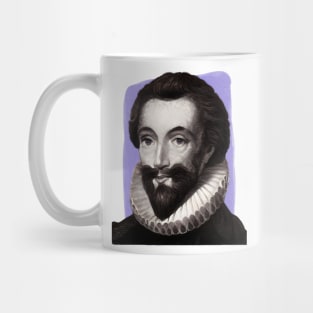 English Poet John Donne illustration Mug